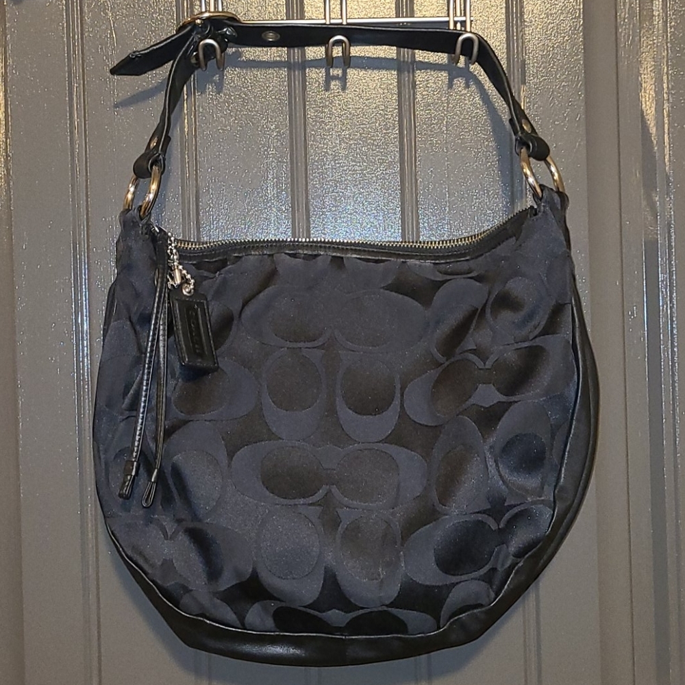 Black Coach Medium sized Purse